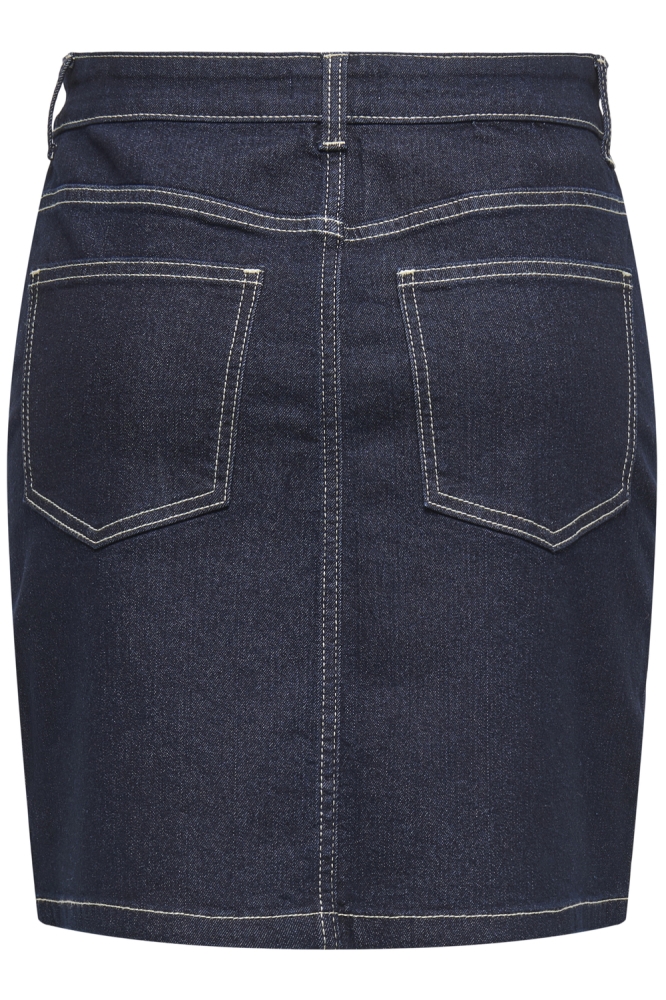 JDYMOON HW SKIRT RINSE BLUE DNM 15347520 Dark Blue Denim