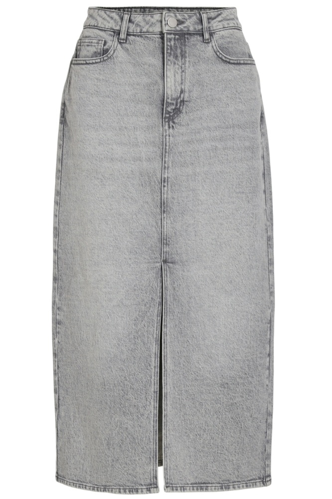 VIJAF HW MIDI DENIM SKIRT-NOOS 14099736 Light Grey Denim/WASH LGD