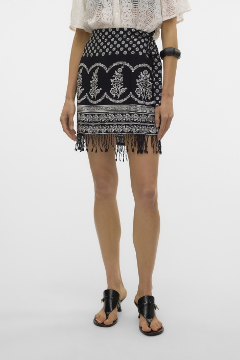 Vero Moda vmsimi savanna hw short skirt wvn g