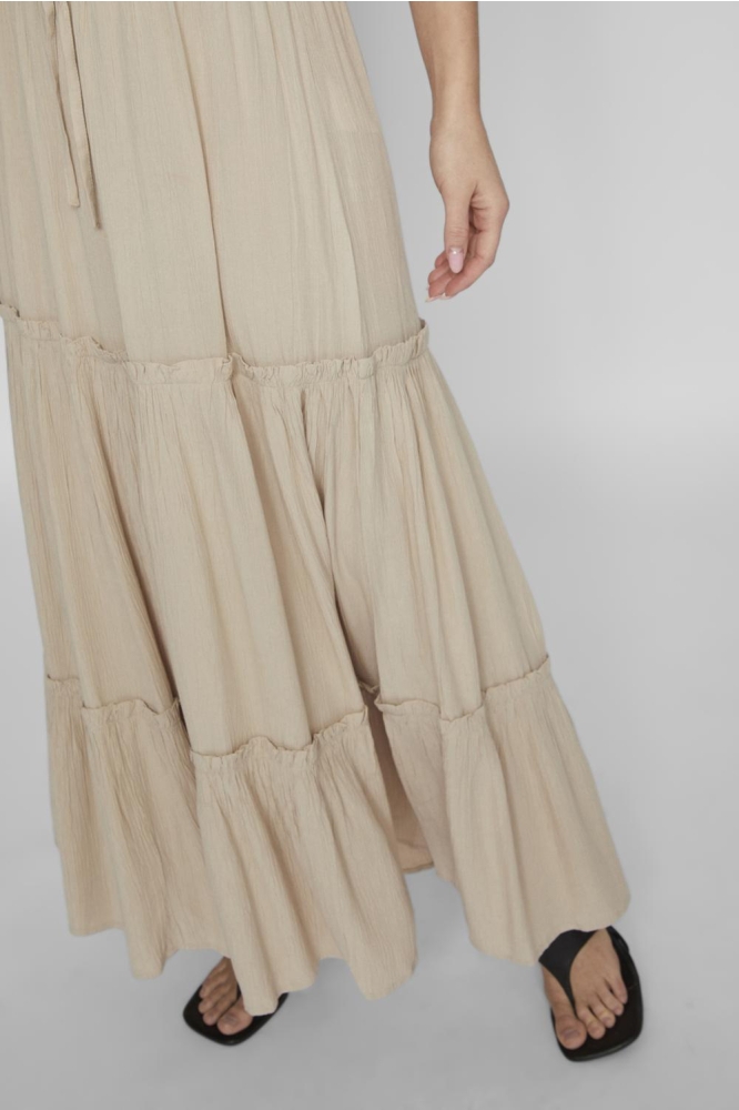 VIMESA HW MAXI SKIRT - NOOS 14090633 FEATHER GRAY