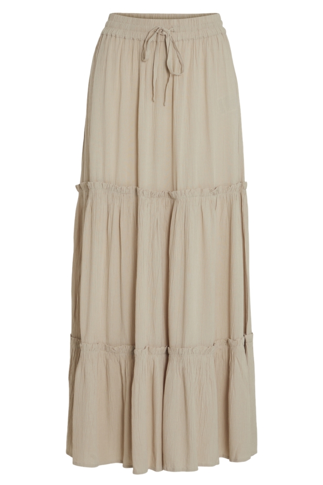 VIMESA HW MAXI SKIRT - NOOS 14090633 FEATHER GRAY