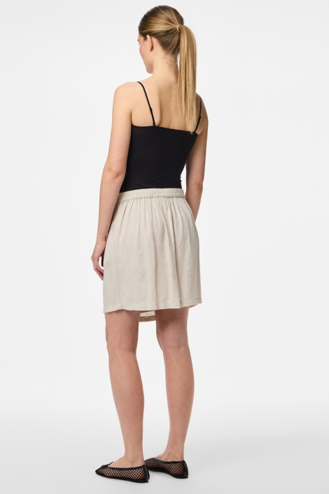 Pieces pcpia mw mini skirt wvn noos