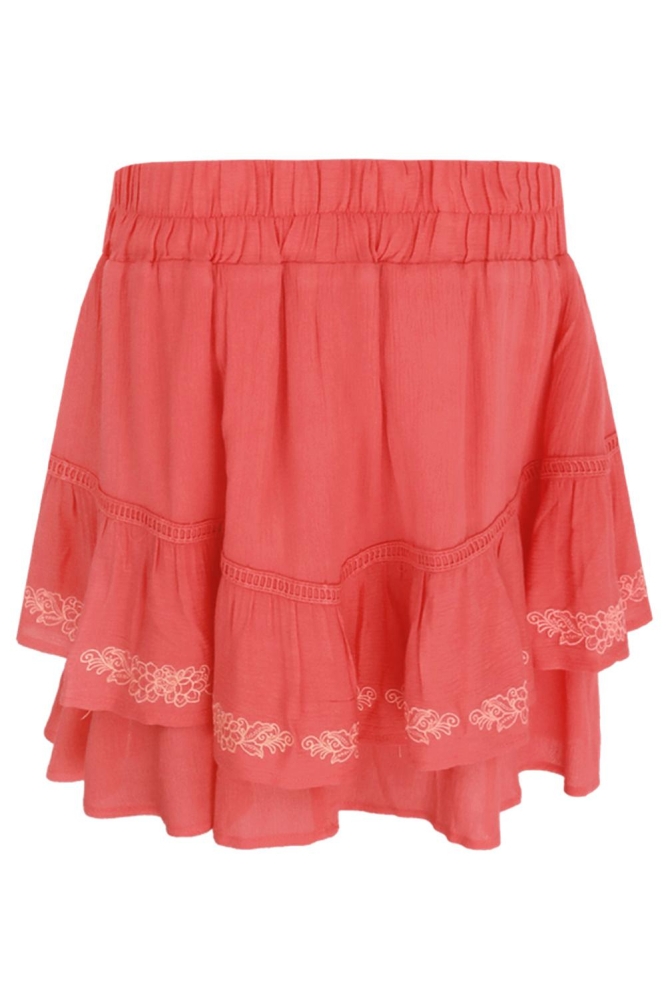 WILLA SKIRT 25ZQF08 227 SUNKISSED CORAL