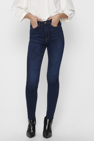 Only Jeans onlPAOLA HW SK DNM JEANS AZGZ878 NOOS 15165780 Dark Blue Denim