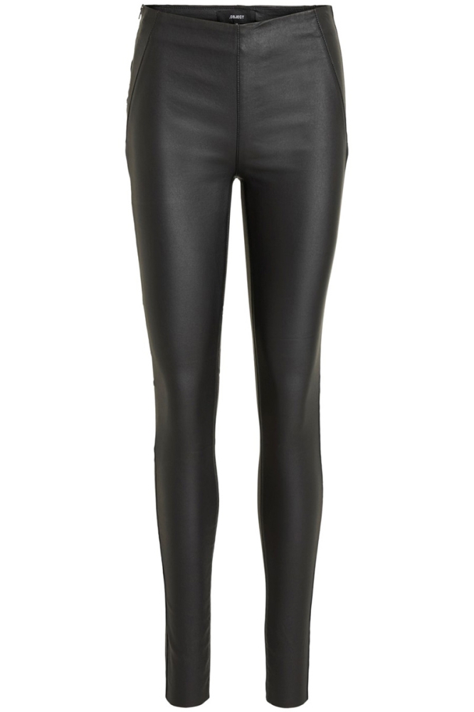 OBJBELLE MW COATED LEGGINGS NOOS 23029748 Black