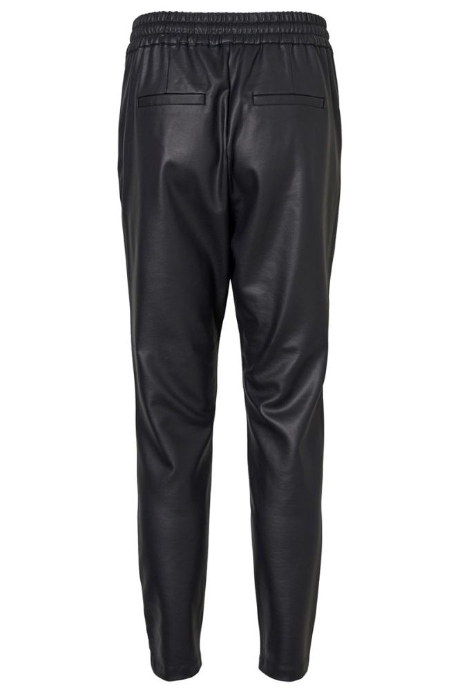 VMEVA MR LOOSE STRING COATED PANT 10205737 Black