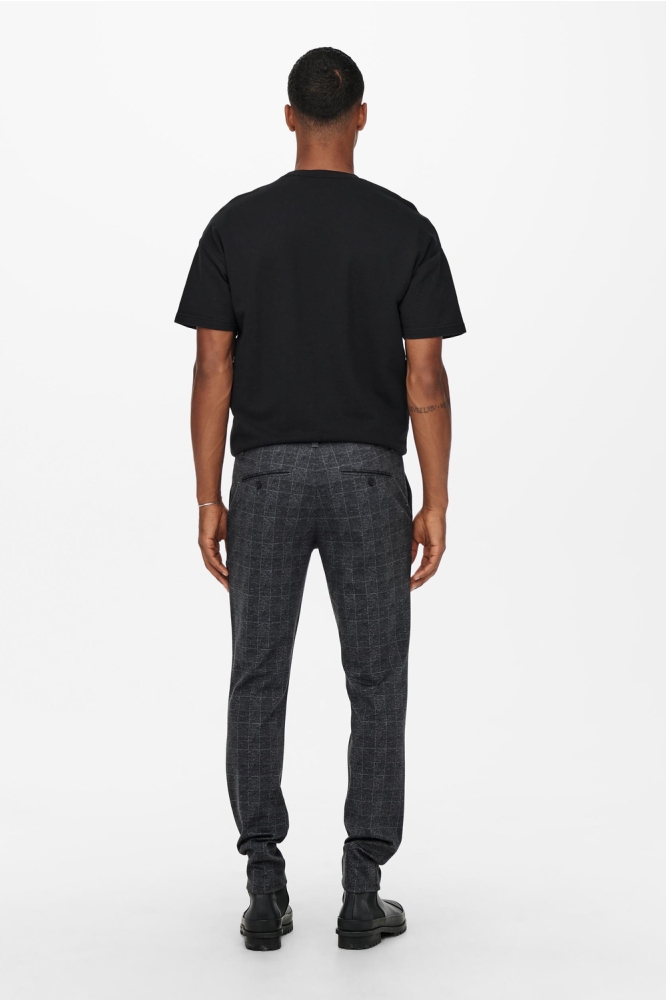 ONSMARK CHECK PANTS HY GW 9887 NOOS 22019887 Black