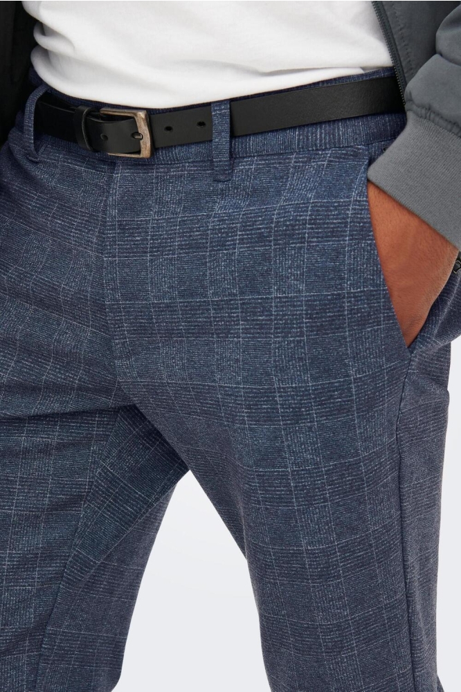 ONSMARK CHECK PANTS HY GW 9887 NOOS 22019887 Dress Blues