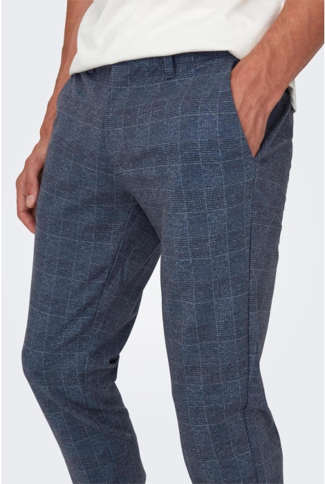 Only & Sons onsmark check pants hy gw 9887 noos