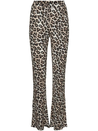 Noisy may Broek NMPASA HW FLARED PANTS BG NOOS 27015320 Black/LEO