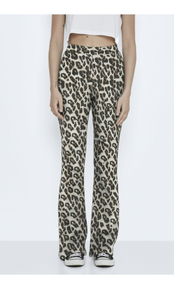 NMPASA HW FLARED PANTS BG NOOS 27015320 Black/LEO