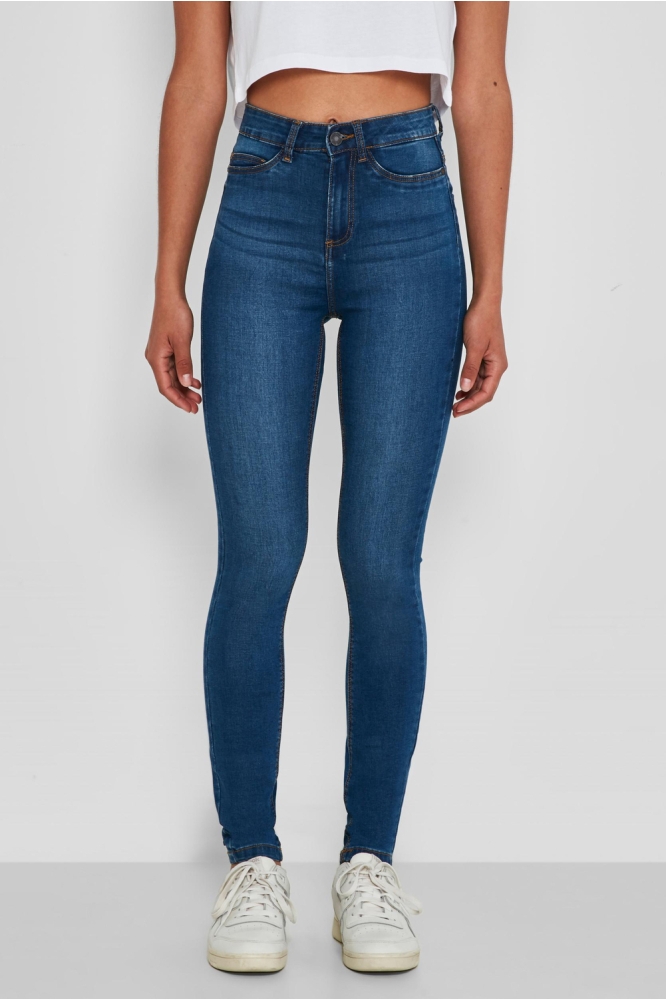 NMCALLIE HW SKINNY JEANS VI021MB NOOS 27007979 MEDIUM BLUE DENIM