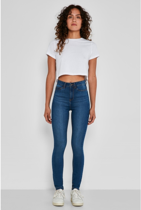 opgroeien baard Leonardoda nmcallie hw skinny jeans vi021mb noos 27007979 noisy may jeans medium blue  denim