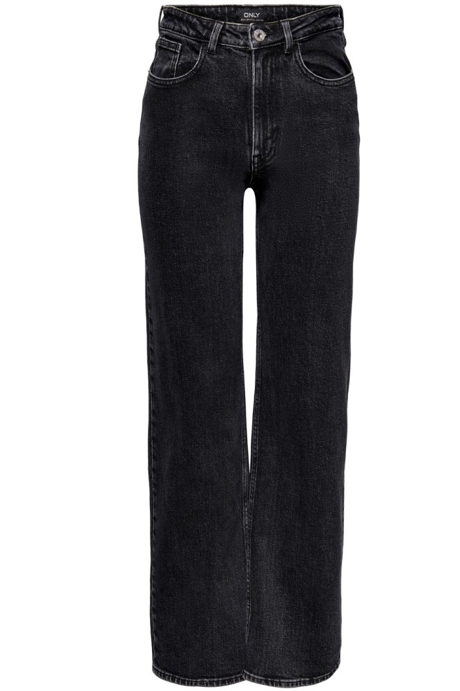 ONLJUICY HW WIDE LEG REA244 NOOS 15235241 Black Denim/NAS244