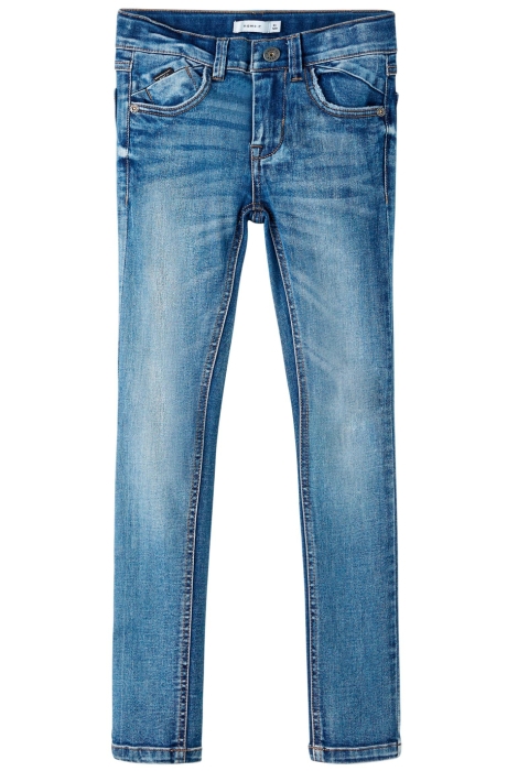 nkmpete skinny jeans 4111-on noos 13204512 name it jeans medium blue denim