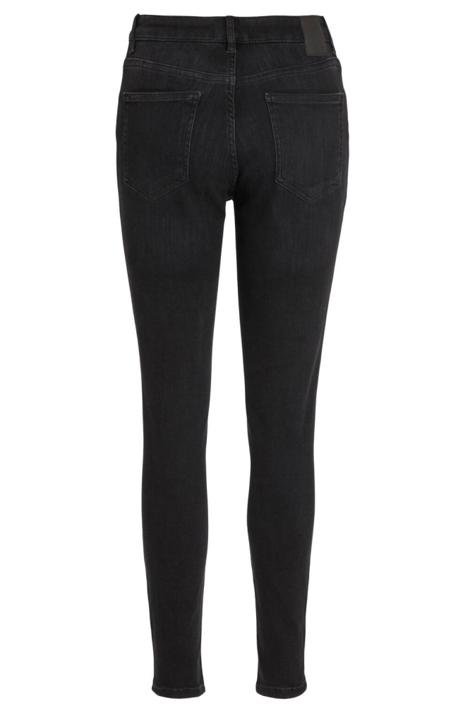 VISARAH WU01 RW SKINNY JEANS/SU - NOOS 14082131 BLACK DENIM