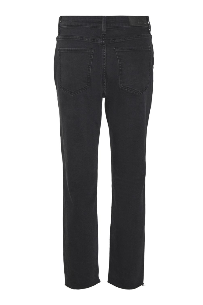 NMMONI HW STRAIGHT ANK BLACK JEANS 27021112 BLACK DENIM