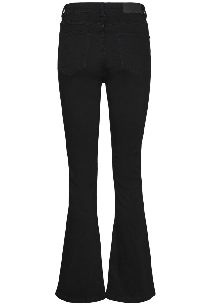 NMSALLIE HW FLARE JEANS VI023BL NOO 27017554 BLACK