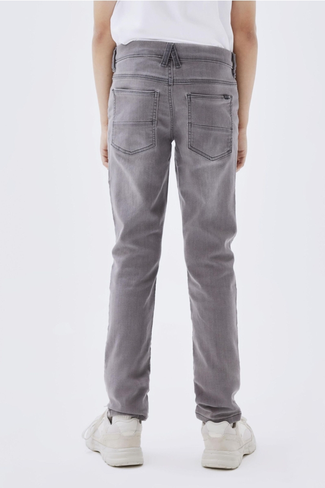 NKMTHEO XSLIM SWE JEANS 3113-TH NOO 13209038 Medium Grey Denim