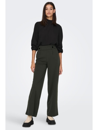 Jacqueline de Yong Broek JDYGEGGO NEW LONG PANT JRS NOOS 15208430 PEAT/BLACK BUTT