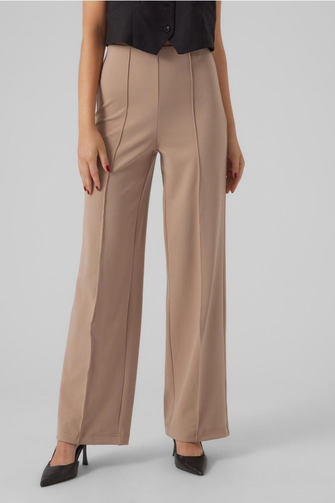 VMBECKY HW WIDE PULL ON PANT NOOS 10257168 SILVER MINK