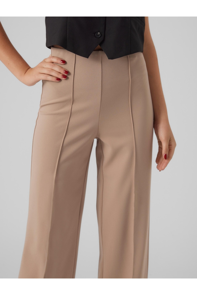 VMBECKY HW WIDE PULL ON PANT NOOS 10257168 SILVER MINK