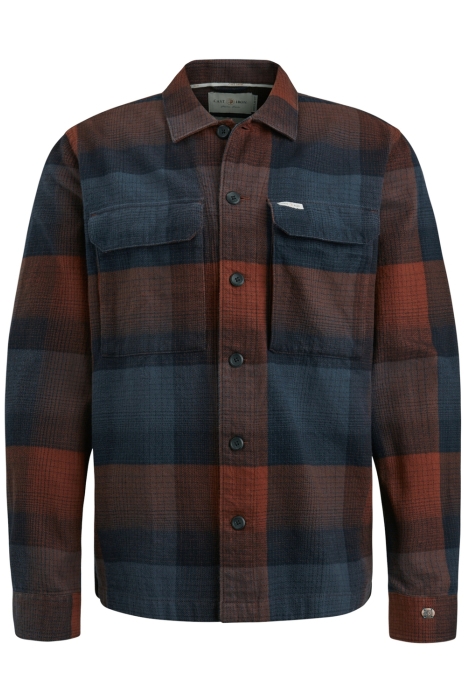 Cast Iron long sleeve shirt yd check regular