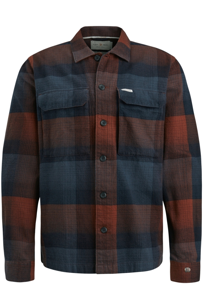 SHIRT JACKET IN FLANNEL CSI2308207 8255