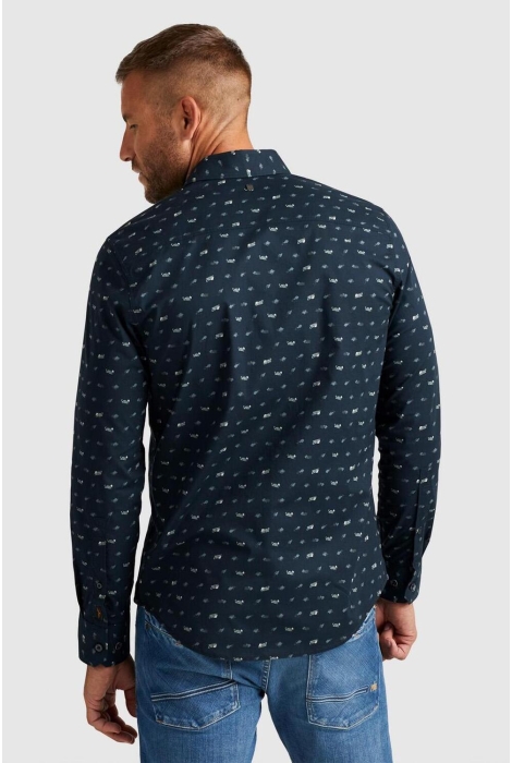 PME legend long sleeve shirt print on poplin