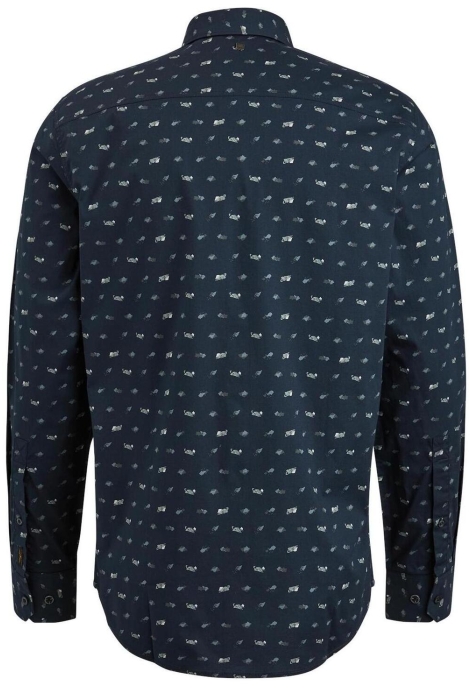 PME legend long sleeve shirt print on poplin