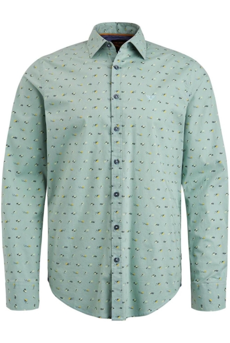 PME legend long sleeve shirt print on poplin