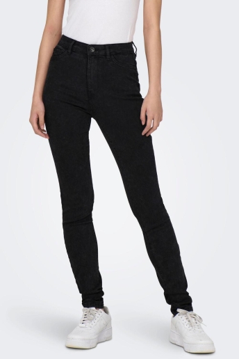 Only Jeans ONLROSE HW SKINNY DNM GUA256 NOOS 15315352 Washed Black