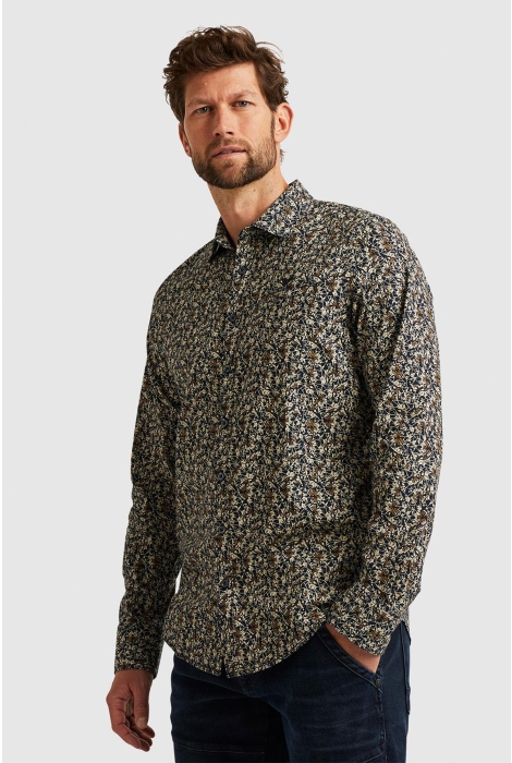 PME legend long sleeve shirt print on poplin