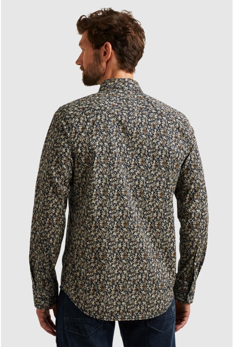 PME legend long sleeve shirt print on poplin