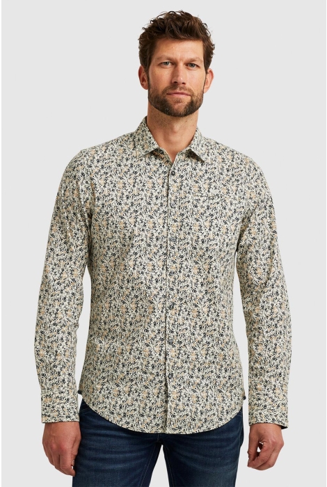 PME legend long sleeve shirt print on poplin