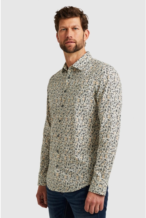 PME legend long sleeve shirt print on poplin