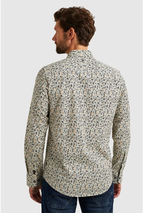 PME legend long sleeve shirt print on poplin