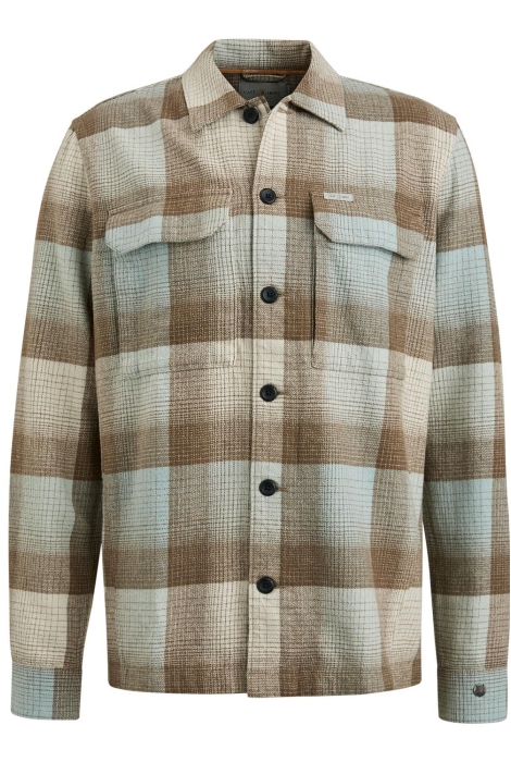 Cast Iron long sleeve shirt yd check regular