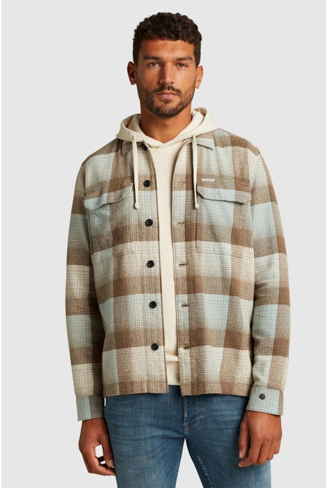 Cast Iron long sleeve shirt yd check regular