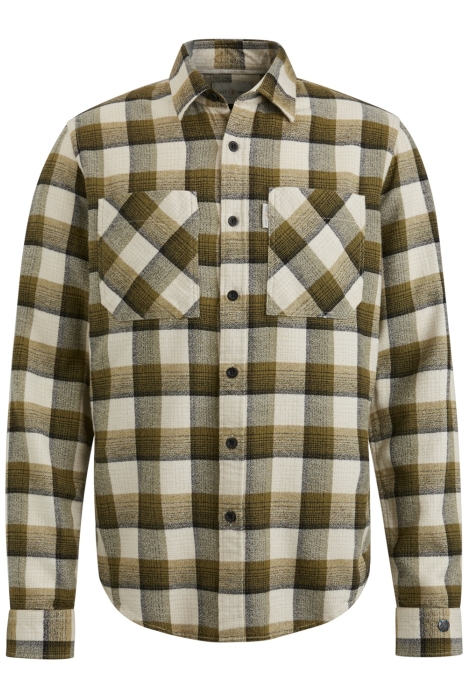 Cast Iron long sleeve shirt brushed twill ch