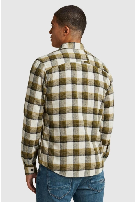 Cast Iron long sleeve shirt brushed twill ch