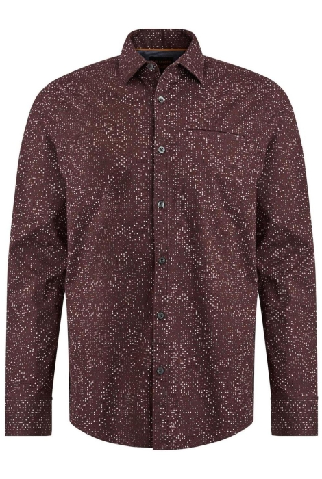 PME legend long sleeve shirt print on poplin