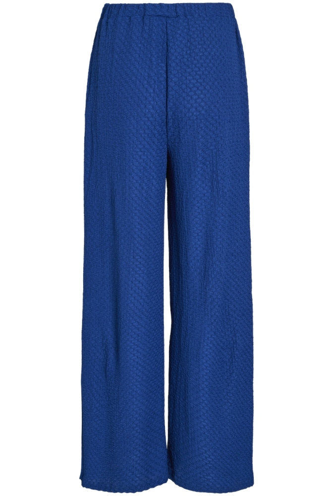 VIVALLIE HW WIDE PANTS/TES 14097774 TRUE BLUE