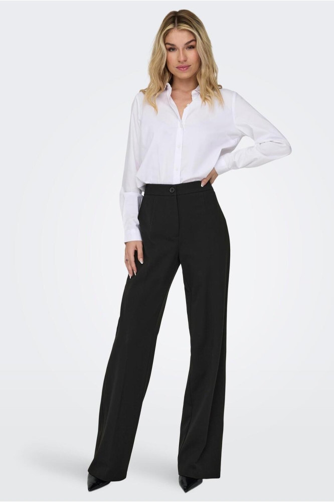 ONLMIA HW STRAIGHT PANT TLR NOOS 15296527 BLACK