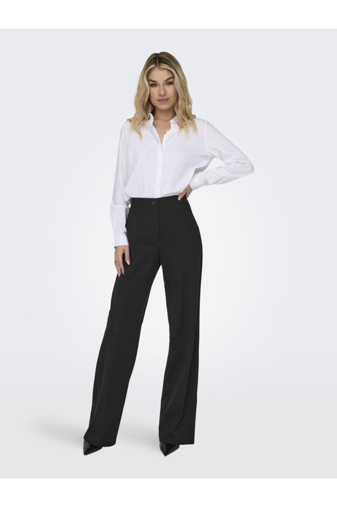 ONLMIA HW STRAIGHT PANT TLR NOOS 15296527 BLACK