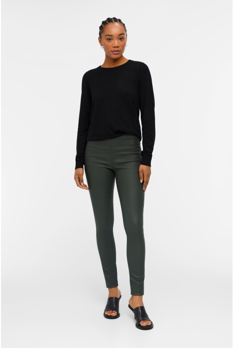 Object objbelle mw coated leggings noos