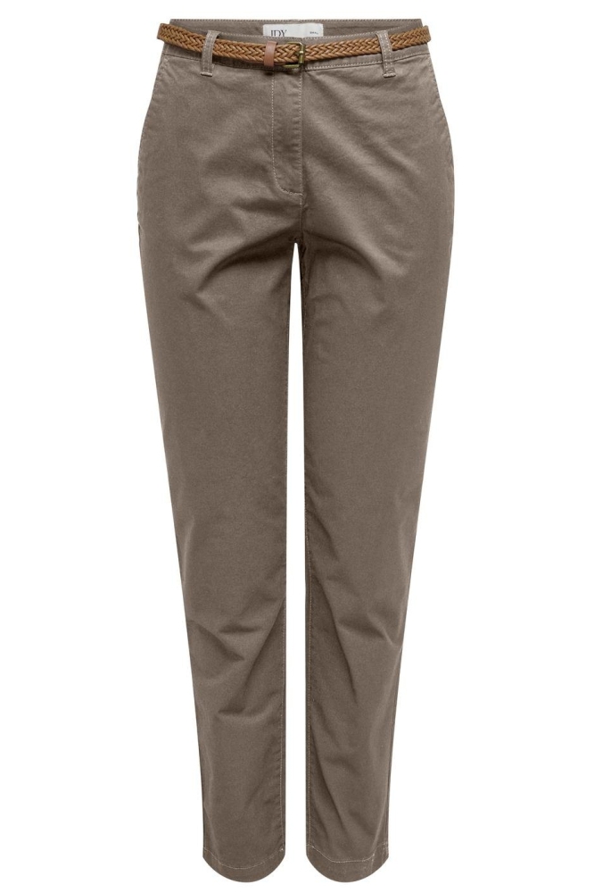 JDYCHICAGO MW BELTED CHINO PANTS PN 15311897 Walnut