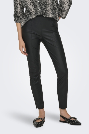 Jacqueline de Yong Broek JDYSOYA PU PANT JRS ATK 15328972 BLACK