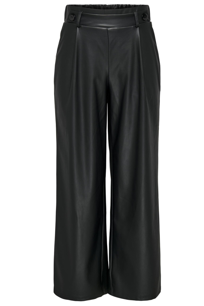 JDYSOYA GEGGO PU PANT JRS NOOS 15328975 BLACK