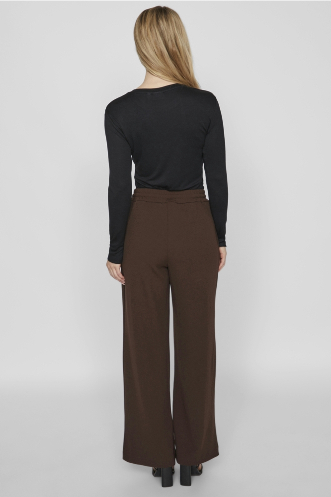 VICLUA HW WIDE PANTS-NOOS 14095436 COFFEE BEAN